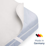 1 x RAW Customer Returns Blumtal Premium Molton mattress protector 180x200cm made of 100 cotton Made in Germany in a set of 2 - Oeko-Tex certified mattress topper 180x200cm - mattress protector - mattress underlay 180x200cm - RRP €45.88