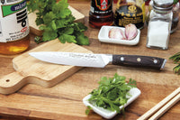 1 x RAW Customer Returns Professional kitchen knife 3 Claveles Kimura - RRP €17.35