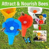 20 x Brand New Audasi Bee Insect Drinking Cup Bees Need Safe Drinking Places Colorful Bee Insect Drinking Cup Bee Cup Bee Cup Collect A Teaspoon Of Water For Garden Backyard Porches - RRP €137.6