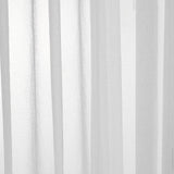 1 x RAW Customer Returns Topfinel curtains with eyelets, curtains for the living room, modern, semi-transparent curtain 160 cm high, curtain scarves 140 cm long, eyelet curtains set of 2, ready-made curtains white with metal eyelets - RRP €16.69