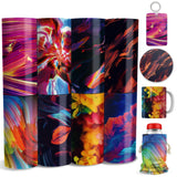 1 x RAW Customer Returns WOWOCUT Infusible Transfer Ink Sheets, Colored Sublimation Paper for Heat Transfer 8 Packs, 4.5 X12 Sublimation Sheet for Personalized T-Shirt, Mugs, Canvas - RRP €13.98