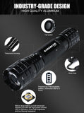 1 x RAW Customer Returns DARKBEAM Infrared Flashlight Night Vision 850nm LED Infrared Light 5W, Work for Night Vision Devices, Zoomable Invisible IR Illuminator with Battery Rechargeable for Hunting, Observation, Rescue, 501F - RRP €31.99