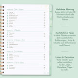 1 x RAW Customer Returns Wedding planner for your big day - DIN A4 - Guide from A to Z with checklists, schedule and space for creativity - With 216 pages the perfect wedding planner - by Sophie s Card World - RRP €33.59