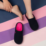 1 x RAW Customer Returns RockDove Women s Original Two-Tone Slippers with Memory Foam, 42 43 EU, Dark Navy Blue and Fuchsia - RRP €22.99