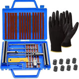 1 x RAW Customer Returns Various Tire Repair Kit, Car and Motor Puncture Repair Kit, Tire Puncture Repair Set of 37 Pieces for Motorcycle, Bicycle, Car Etc. - RRP €11.89