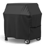 1 x RAW Customer Returns Grill cover weatherproof 105x50x103cm 600D Oxford with adjustable buckles, drastring, windproof, BBQ cover, anti-UV grill cover grill - RRP €20.56