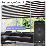 1 x RAW Customer Returns  Percentage Upgrade WiFi Blinds Switch, Maxcio Smart Switch Control by APP and Voice Percentage Compatible with Alexa and Google Home, with Timer for Tublar Blind Motor - RRP €26.99