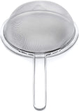 1 x RAW Customer Returns Proto Future 24cm Fine Mesh Strainer - Premium 304 Stainless Steel - Large Kitchen Strainer Dishwasher Safe - RRP €16.1