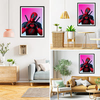 4 x Brand New EOBROMD Diamond Painting Adults Deadpool, 5D Diamond Painting Pictures Adults Marvel, DIY Diamond Painting Pictures Diamond Painting Set for Wall Decoration 30x40cm - RRP €32.92