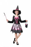 1 x Brand New Willheoy girls witch costume baby children carnival costume witch dress with witch hat for Halloween cosplay - RRP €19.0