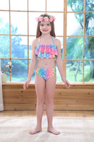 1 x RAW Customer Returns shepretty Girls Mermaid Swimsuit Bikini Set,wpM9,120 - RRP €28.51