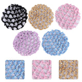 9 x Brand New Frcolor Set of 5 Hairnets with Beads Chignon Hair Nets for Dance Mixed Colors  - RRP €123.84