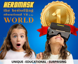 1 x RAW Customer Returns Heromask Virtual Reality Glasses Language Learning Gifts for Kids Spanish, English etc. Educational games for children aged 5-12. Educational toys, iOS - RRP €59.0