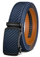 1 x RAW Customer Returns BULLIANT Belt Men s Leather Automatic Men s Belt 35MM-Adjustable Size, 2 Units Navy Blue-115cm 32-38 Waist adjustment  - RRP €27.76