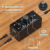 1 x RAW Customer Returns Tendak Bi-Directional 3.5mm Jack Audio Switch Selector 2 In 1 Out 1 In 2 Out Analog Silent Stereo Audio Switch with Volume Control, Sound Distributor Splitter for Speakers Headphones PC - RRP €19.26