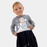 1 x RAW Customer Returns Disney Frozen ELSA Party Dress ELSA dress girls Princess dress for girls Age 18 months to 10 years Official Frozen Merchandise Blue 104 - RRP €29.1