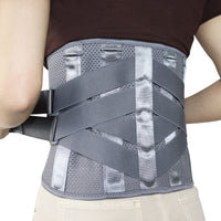 1 x RAW Customer Returns HONGJING Back Support Belt for Lower Back Pain Relief with 7 Bars, Lumbar Support Belt with Breathable Mesh for Heavy Lifting and Sciatica Pain Relief M  - RRP €36.02