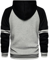 6 x Brand New SwissWell Hoodie Men s Pullover Long Sleeve Sweat Jacket Hooded Sweater Sweatshirt Outdoors Sport without Zipper Black Gray L  - RRP €96.78