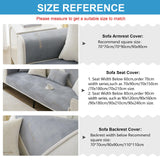 1 x RAW Customer Returns Soft Milk Fleece Sofa Cover Washable - New Seat Cushion Covers, Non-Slip Sofa Cover 1 2 3 Seater Couch Cover for Sectional Sofa, Sofa Throws L Shape Furniture Protector Gray, 70x90cm  - RRP €20.4