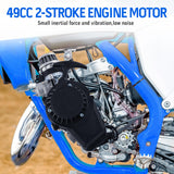 1 x RAW Customer Returns 49cc 50cc 2 Stroke Engine Mini Motor Pocket Bike Engine for Dirt Bike Quad Pocket Bike - RRP €85.99