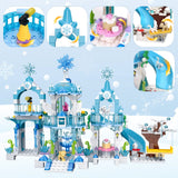 1 x RAW Customer Returns COGO Friends Girls Princess Castle Building Blocks Frozen Castle Construction Toy Sets Princess Toys for Girls from 6 Years Creative Gift Educational Toy 477 Pieces - RRP €39.12