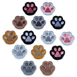 2 x RAW Customer Returns Laufal iron-on patches dog paws, 14 stickers patches to iron on - RRP €16.12