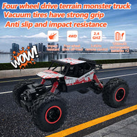 1 x Brand New Remote controlled car, 4WD 1 16 RC Car 20 km h 2.4GHz Remote controlled car from 6 years 2 rechargeable batteries Rc car offroad for children and adults - RRP €33.26