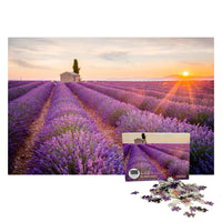 7 x Brand New JMbeauuuty Challenging 1000 Piece Jigsaw Puzzle for Adults, Lavender Flower Puzzle 1000 Piece for Adults, Difficult Puzzle Gift for Christmas Birthday Home Decoration 70x50cm  - RRP €119.98