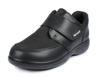 1 x RAW Customer Returns Aerosoft Velcro low shoe stretch 16 women men width GH slip-resistant black, numeric 39  - RRP €90.71