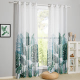 1 x RAW Customer Returns PONY DANCE Living Room Curtains Modern Set of 2 H 240 x W 132 cm Voile Curtains White Linen Look Curtain Transparent Balcony Door Curtain Decorative Curtains Curtains with Pattern Eyelet Curtain Semi-Transparent - RRP €32.57