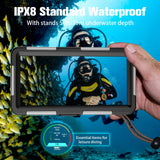 1 x RAW Customer Returns Waterproof Phone Case Underwater Waterproof Cell Phone Water Protective Case Cell Phone Case Waterproof Swimming Bathing Compatible for iPhone 15 14 13 12 Pro Max Samsung S24 S23 A35 A55 A25 A15 S22 - RRP €36.99