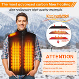 1 x RAW Customer Returns AFUNSO Heated Vest for Men Women, Lightweight Electric Heating Cover Temperature Control Extra Heated Neck Cover for Camping, Skiing, Fishing Battery Not Included -L - RRP €49.14