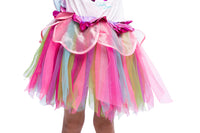 9 x Brand New Spooktacular Creations 4-Piece Pink Rainbow Fairy Princess Butterfly Costume for Girls with Tutu Dress, Wings, Magic Wand and Headband Small, Multicolor  - RRP €160.56