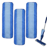 3 x Brand New GFRED 3 Pack Reusable Mop Pads Compatible with Bona Replacement Microfiber Refills Suitable for All Floor Types - RRP €50.55