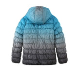 2 x Brand New Krumba Boys Waterproof Hooded Puffer Jackets Turquoise Size 146 - RRP €117.14