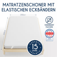 1 x RAW Customer Returns Mattress Protector 200 x 200 cm Waterproof Made in EU and Oeko-TEX Certified by Dreamzie - Breathable Mattress Topper - RRP €26.99