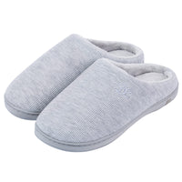 1 x Brand New DL Women s Slippers Made of Memory Foam Winter Warm Slippers for Women Cozy Plush Slippers Flannel Lined Closed Toes Non-Slip Slippers Gray 40 41 EU - RRP €21.14