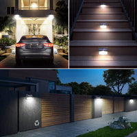 1 x RAW Customer Returns Peasur solar lights for outdoors with motion detector, 3 pieces 138 LED 180 super bright solar light security wall light 3 modes IP65 waterproof wall light garden - RRP €19.61