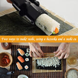 1 x RAW Customer Returns AMANKA Sushi Maker Set, 15-in-1 Sushi Kit, Sushi Maker for Beginners, 8 Shapes DIY Sushi Making Set with Sushi Roller Maker and Bamboo Sushi Mat, Perfect Sushi Making Machine Kitchen Accessories - RRP €24.98