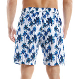 2 x Brand New LY4U Men s Beach Shorts Swim Trunks Shorts Men Adjustable Waist Quick Dry Swim Shorts Summer Casual Home Board Vacation Shorts with Pockets Coconut Tree L - RRP €28.54