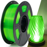 1 x RAW Customer Returns IEMAI PETG Filament 1.75 Green, 3D Printer Filament Petg 1 kg spool, Filament PETG 1.75mm for FDM 3D Printers, Dimensional Accuracy - 0.02 mm, Petg Transparent Green - RRP €22.18