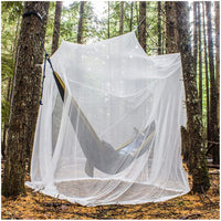 1 x RAW Customer Returns Outdoor Mosquito Net, 220x200x200cm White Travel Mosquito Net for Indoor and Outdoor, Home Mosquito Net for Double Bed Single Bed Folding Beds and Baby Beds - RRP €18.99