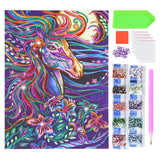 1 x Brand New Joyan Full Diamond Painting Kit, 5D Diamond Painting Animals, DIY Diamond Cross Stitch, Diamond Painting Kit for Home Office Wall Decor, 30 x 40cm - RRP €22.8