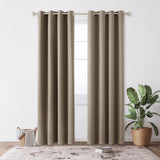 1 x RAW Customer Returns Deconovo Thermal Blackout Curtains with Sound Insulation - RRP €36.82