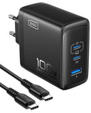 1 x RAW Customer Returns INIU 100W USB C Fast Charger, GaN 3 Ports Laptop Power Supply PD PPS Charger Fast Charger, Compact Space Saving, Adapter for MacBook iPad Pro Air, iPhone 15 14 Pro Max, Samsung S24 23 Ultra etc - RRP €40.33