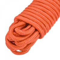 1 x Brand New sourcing map Polypropylene Rope Braid 10M 33ft 1 4 for Indoor Outdoor Orange - RRP €11.9