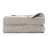 2 x Brand New SLEEPZEN Set of 2 Beige Bath Towels - GOTS Certified Organic Cotton 500gr m2 - Made in EU - 2 Bath Sheets 70x140cm - Absorbent, Soft and Ecological - RRP €55.96