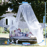 1 x RAW Customer Returns Faburo Universal Mosquito Net Dome Mosquito Net Large Mosquito Net Double Bed Mosquito Repellent - RRP €20.4