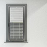 5 x Brand New WL.Roc Day and Night translucent and shading pleated blinds white-grey 60x130cm  - RRP €102.0