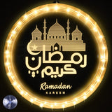 18 x Brand New Herefun LED Muslim Ramadan String Lights, 9.4in Decoration Fairy Light with Suction Cup Hook, Eid Ramadan Lanterns, Islam Mubarak Decoration LED Lights Lights For Festival Party - RRP €394.56